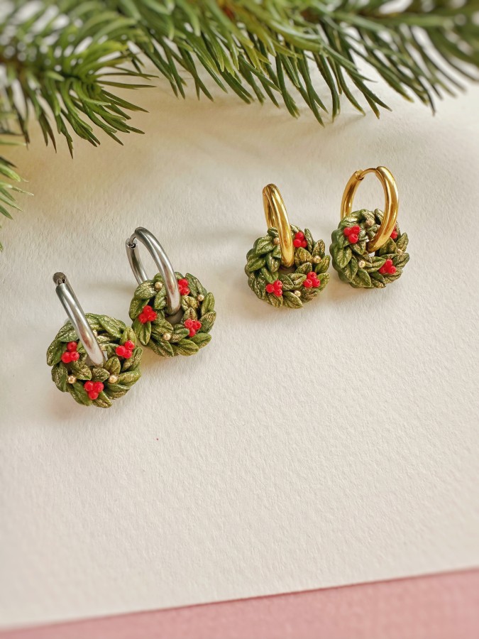 Pakab. ausk. Kalėdų vainikėliai