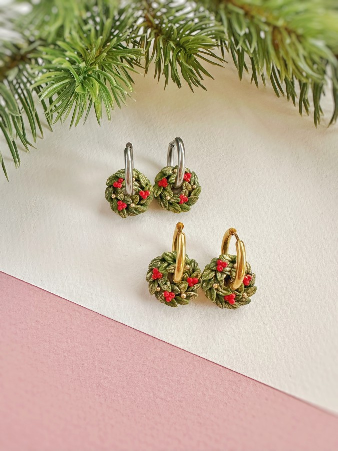 Pakab. ausk. Kalėdų vainikėliai