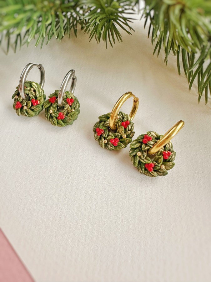 Pakab. ausk. Kalėdų vainikėliai