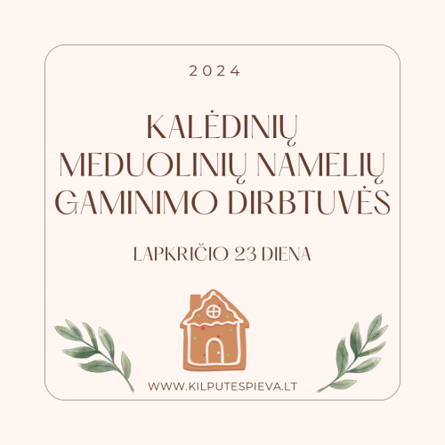 EDUKACIJA Meduolinis namelis (23d.)