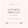 Kūrybinės dirbtuvės SUAUGUSIEMS (10-24d.) Rudeninė segė